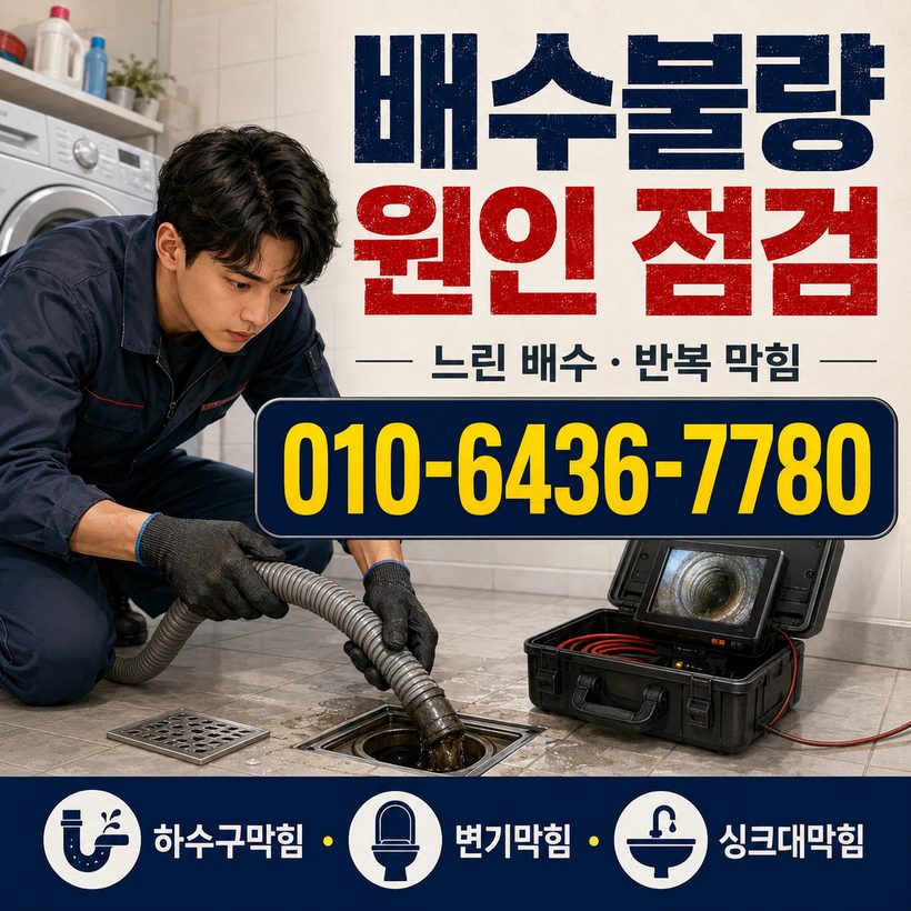 개금동 하수구막힘 빠른출동 5