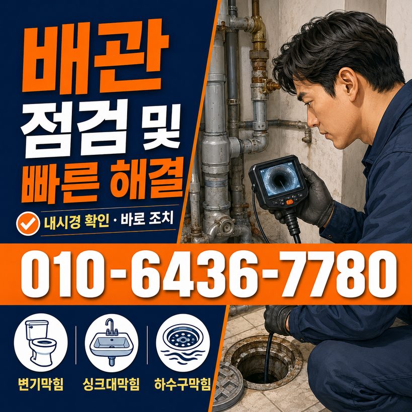 당리동 하수구막힘 빠른출동 2