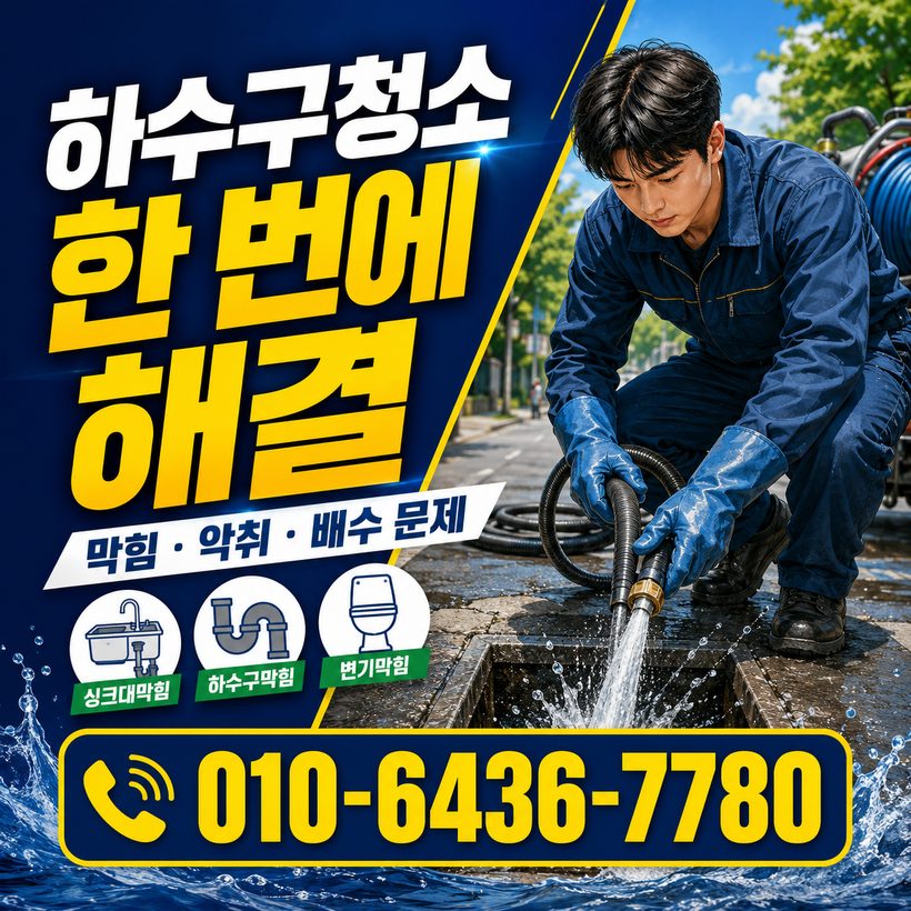 당리동 하수구막힘 빠른출동 5