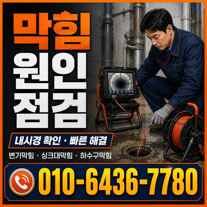 좌천동 하수구막힘 빠른출동 2