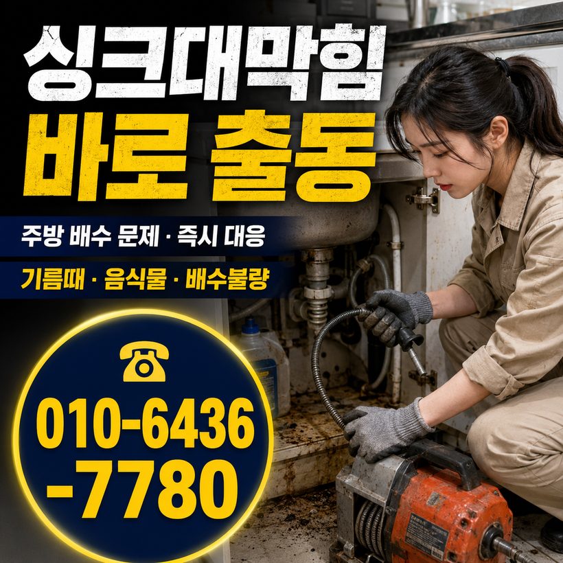 만덕동 하수구막힘 빠른출동 2
