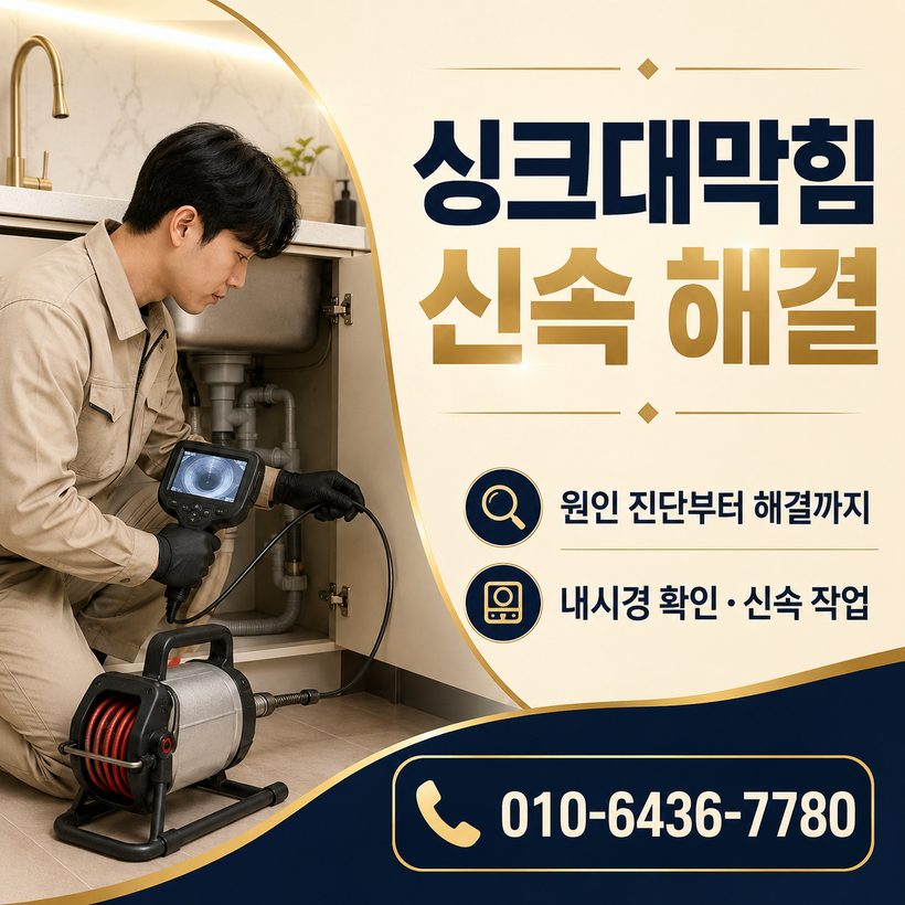 아미동 하수구막힘 빠른출동 3