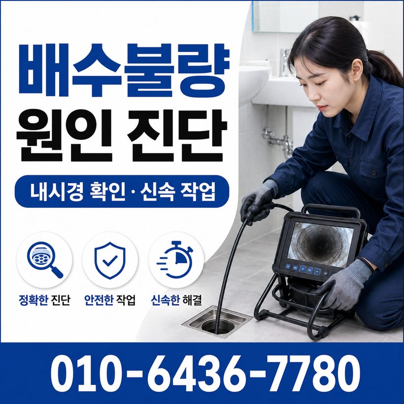 부평동 하수구막힘 빠른출동 4