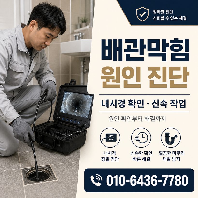 수민동 하수구막힘 빠른출동 1