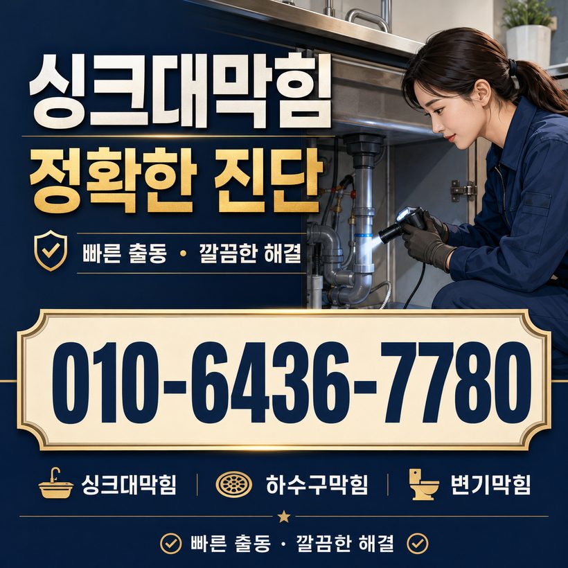 동삼동 하수구막힘 빠른출동 2