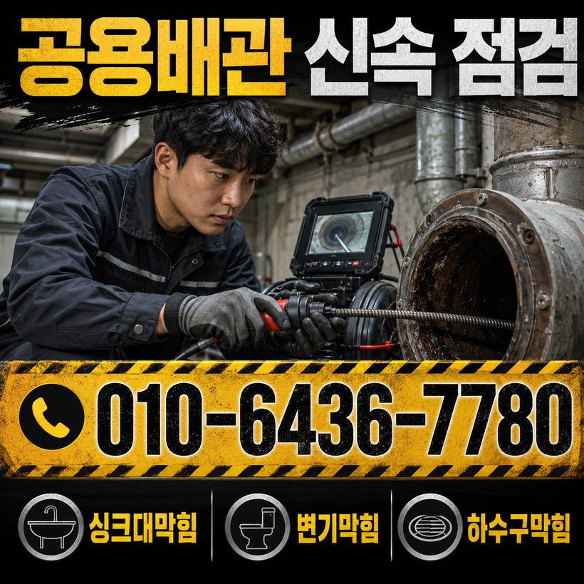좌천동 하수구막힘 빠른출동 5